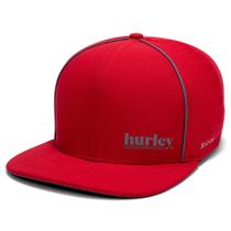 Boné Hurley Aba Curva Puff SM26 Vermelho