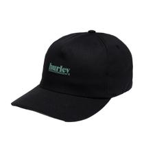 Boné Hurley Aba Curva Puff WT24 Preto