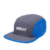 Boné Hurley Aba Reta Five Fast SM25 Cinza Boné Hurley Aba Reta Five Fast SM25 Cinza