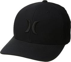 Boné Hurley One and Only Flexfit Preto Grande/Extra Grande Boné Hurley One and Only Flexfit Preto Grande/Extra Grande
