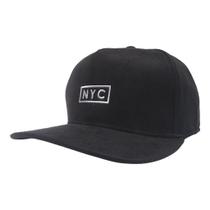 Boné Hype NYC Ride Aba Curva Camurça Original Frente Alta Premium Boné Hype NYC Ride Aba Curva Camurça Original Frente Alta Premium