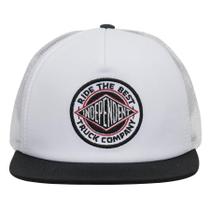 Boné Independent Trucker Btg Mesh Summit Branco/Preto