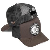 Boné índio Moda Country Trucker Aba Curva Ajustável Haux Haux