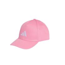 Boné Infantil Adidas Logo Rosa/branco