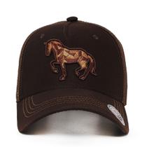 Boné Infantil Country Meninos Cavalgada Bordado Cavalo De 1 A 7 Anos