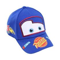 Boné Infantil Do Carro Lightning McQueen Com Proteção Solar Para Primavera, Outono E Verão - Boné Infantil Do Carro Lightning McQueen Com Proteção Solar Para Primavera, Outono E Verão -