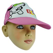 Boné Infantil Doki Rosa Butterfly