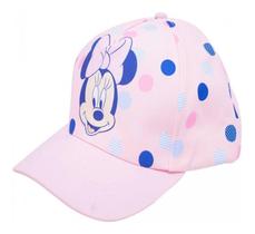 Boné Infantil Minnie Mouse Rosa Aba Curva Disney