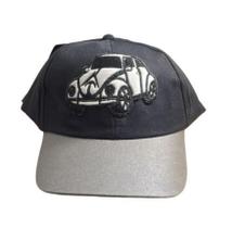 Boné Infantil Preto Aba Cinza Fusca Boné Infantil Preto Aba Cinza Fusca