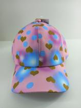 Boné Infantil Rosa Proteção Uv Com Regulagem Boné Infantil Rosa Proteção Uv Com Regulagem