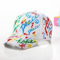 Boné Infantil Unissex Algodão Graffiti RANAWEELA JH2030 Boné Infantil Unissex Algodão Graffiti RANAWEELA JH2030