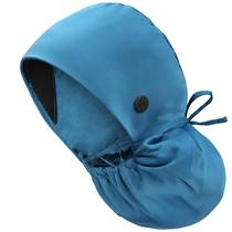 Boné IRIS CRAFT forrado de cetim com bolso em rabo de cavalo CB Blue
