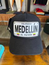 Boné itals Medellín Preto Patch Prata Boné itals Medellín Preto Patch Prata