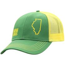 Boné John Deere Farm Estilo Trucker Verde e Amarelo Illinois Boné John Deere Farm Estilo Trucker Verde e Amarelo Illinois
