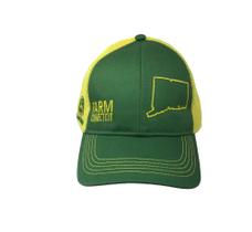 Boné John Deere Farm State Pride Verde/Amarelo Connecticut