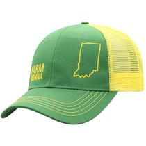 Boné John Deere Farm State Pride Verde/Amarelo Indiana