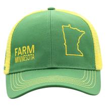Boné John Deere Farm State Pride verde/Amarelo Minnesota