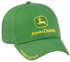 Boné John Deere LP70010 Verde Algodão Edição do Proprietário Boné John Deere LP70010 Verde Algodão Edição do Proprietário