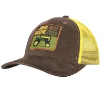 Boné John Deere Trucker Mesh Marrom - Tamanho Único