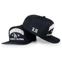 Boné Joker Snapback Aba Reta Dodgers 1958 LA Preto JOK-235 Cor:PretoTamanho:UN Boné Joker Snapback Aba Reta Dodgers 1958 LA Preto JOK-235 Cor:PretoTamanho:UN