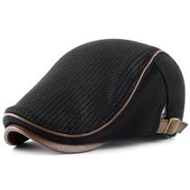Boné jornaleiro de Lã Masculino Ajustavel Moda Boina Casual