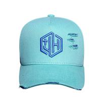 Boné Just Heaven Strapback Destroyed Verde Claro