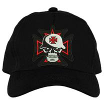 Boné Kaluapa Caveira Cruz de Malta