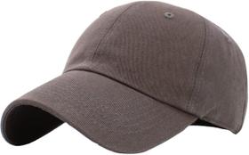 Boné KBETHOS Classic Cotton Dad Hat cinza escuro