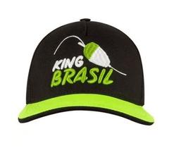 Boné King Aba Curva Pesca Sport Modelo 3 Telinha