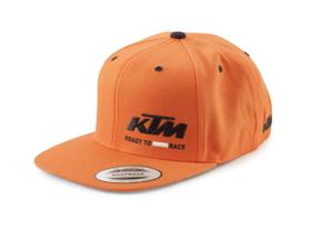 Boné KTM Team Snapback Laranja - 100% Algodão Boné KTM Team Snapback Laranja - 100% Algodão