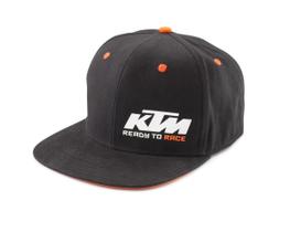 Boné KTM Team Snapback Preto - 100% Algodão (2021)