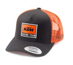Boné KTM Team Trucker OS 2024 - Preto/Laranja