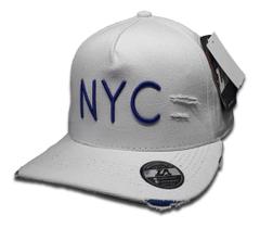 Boné Layners Nyc Com Aba Curva Bordado Ajustável Strapback