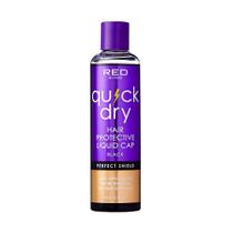 Boné líquido protetor de cabelo Red by Kiss Quick Dry 240 mL Boné líquido protetor de cabelo Red by Kiss Quick Dry 240 mL
