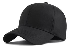 Boné Liso Cores Algodão Aba Curva Unissex Reforçado Top