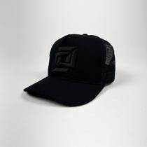 Boné Log Black - Estilo e Conforto