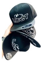 Boné Lost Aba Reta Fitão Qualidade Lançamento Boné Lost Aba Reta Fitão Qualidade Lançamento