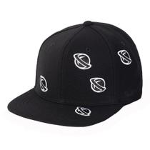 Boné Lost Aba Reta Strapback Fitão Full Saturn SM26 Preto