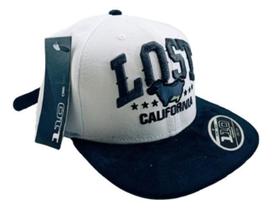 Boné Lost California Aba Reta Fitão Modelo Premium Boné Lost California Aba Reta Fitão Modelo Premium
