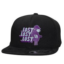 Boné Lost Strapback Fitão Dont Follow Me Preto