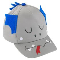 Boné Lúdico 01-02 Anos Pimpolho Dragão Cinza Boné Lúdico 01-02 Anos Pimpolho Dragão Cinza