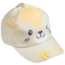 Boné Lúdico 02-04 Anos Pimpolho Esquilo Bege