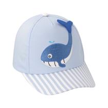 Boné Lúdico Menino 2 à 4 Anos - Pimpolho Cor:Azul - Baleia (09803) Boné Lúdico Menino 2 à 4 Anos - Pimpolho Cor:Azul - Baleia (09803)