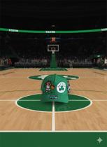 Boné Luxo Coleção Looney Tunes Time de Basquete Celtics