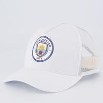 Boné Manchester City Trucker Branco Boné Manchester City Trucker Branco