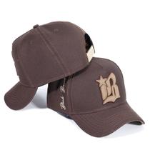 Boné Marrom Casual Black Brazil Snapback Ajustável Aba Curva