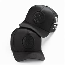 Boné Masculino All Black Fechado Snapback Use Young Aba Curva