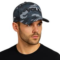 Boné Masculino Camuflado Militar Tático Aba Curva Trucker Ajustável Boné Masculino Camuflado Militar Tático Aba Curva Trucker Ajustável