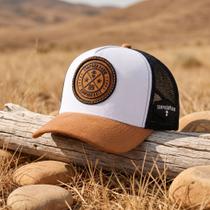 Boné Masculino Estilo Country Trucker Bordado Caipira Raiz Telinha Respirável Ajustável Aba Curva Camurça Boné Masculino Estilo Country Trucker Bordado Caipira Raiz Telinha Respirável Ajustável Aba Curva Camurça