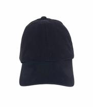 Bone Masculino Feminino Aba Curva Liso para bordar Strapback Basico Dad Hat Beisebol Sarja estonada